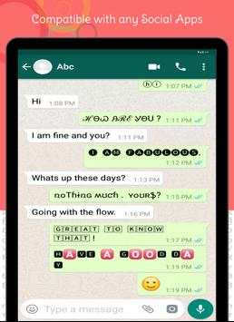 Fonts Keyboard - Font Style Changer screenshot 8