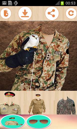Latest Pak Army suit & Uniform changer editor 2018 screenshot 1