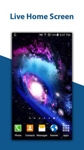 Galaxy Live Wallpapers Full HD screenshot 2