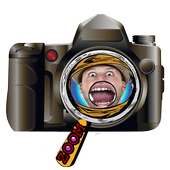 zoom camera HD 2017 icon