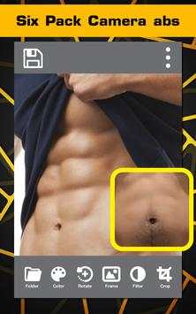 Selfie Six Pack Camera abs screenshot 1