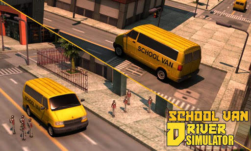 School Van Driver Simulator 3D screenshot 5