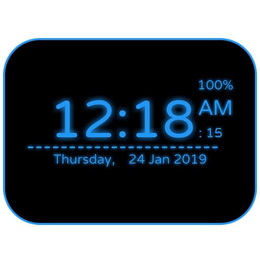 Digi Clock Live Wallpaper 1.3