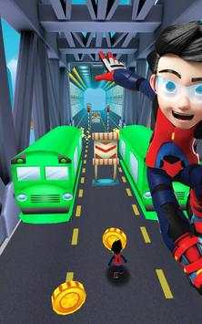 Subway Ejen Ali Surfer screenshot 1
