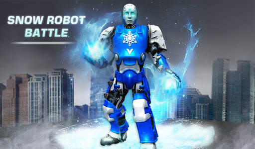 Ice Hero Robot 3D: Flying Robot Fighting Game screenshot 7
