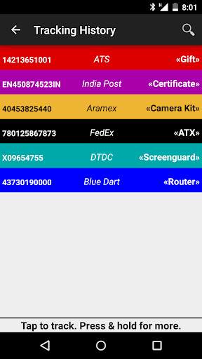 Courier Tracker »Multi« screenshot 2