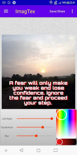 ImagTex - Text On Photos screenshot 2