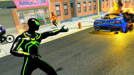 Rope Hero Games: Miami Open World Superhero Games screenshot 2