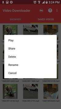 Descargador de Vídeos para Facebook screenshot 5