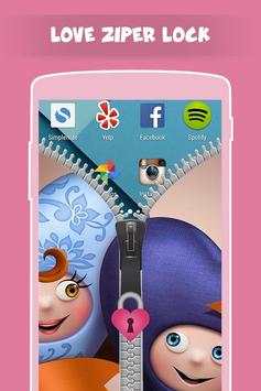 Love Zipper Lock screenshot 3