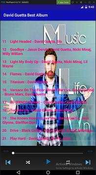 David Guetta Best Album 2 تصوير الشاشة