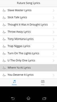 Future Song Lyrics screenshot 2
