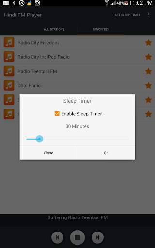 Hindi FM Player – Best Radios स्क्रीनशॉट 8