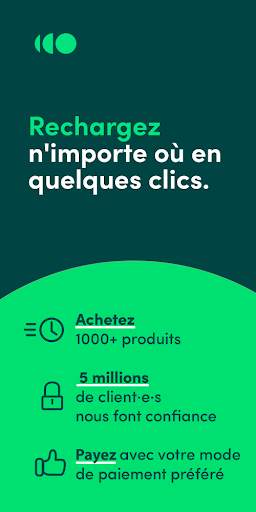 Recharge.com : crédit mobile screenshot 1