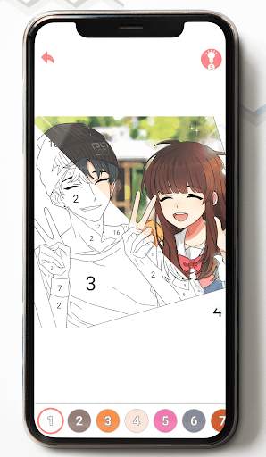 Anime Paint By Number 6 تصوير الشاشة