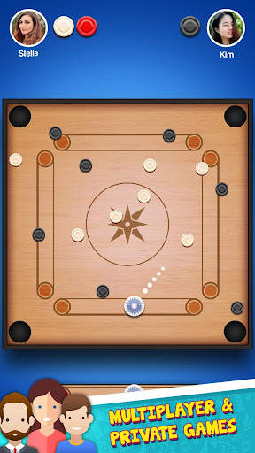 Carrom Master - Online Carrom 1 تصوير الشاشة