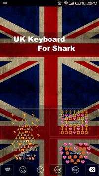 UK Theme -Kitty Emoji Keyboard screenshot 3