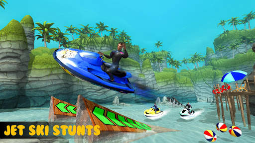 Jet Ski Racing Stunts : Fearless Water Sports Game screenshot 4