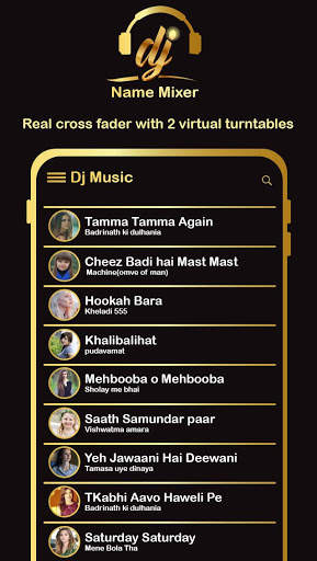 DJ Name Mixer - Mix Songs screenshot 1