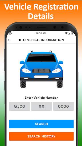 RTO Vehicle Information app screenshot 2
