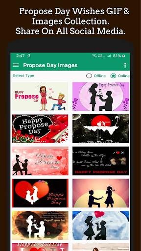 Propose Day GIF & Greeting. 💍 screenshot 5