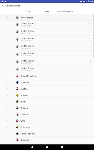 Vpn One Click  screenshot 9