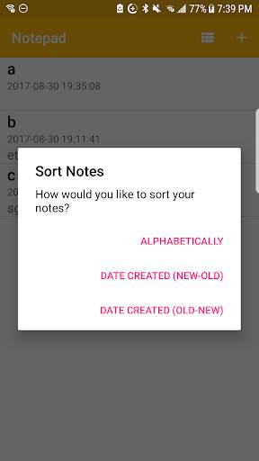 Simple Notepad : Easy, Fast, Ad-free Notes screenshot 4
