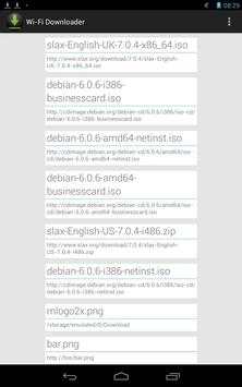 Wi-Fi Downloader screenshot 1
