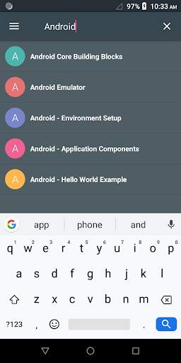 Learn Android Application Development screenshot 7
