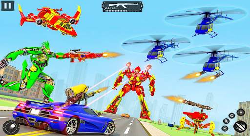 Multi Robot Car Transform Game screenshot 18