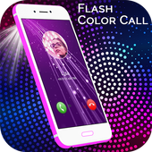 Flash Color Call - Color Caller Screen LED Flash icon