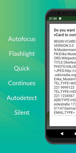 QR Bot : Qr code / Barcode scanner & Reader screenshot 3