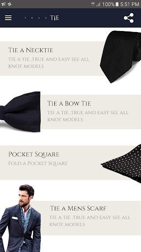 How To Tie A Tie Knot - True Tie screenshot 2