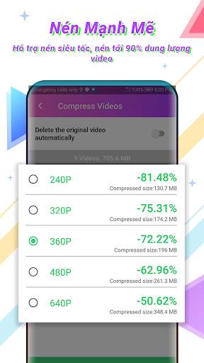 Chuyển Video Sang MP3 & Cắt Video, Nén Sửa Video screenshot 4