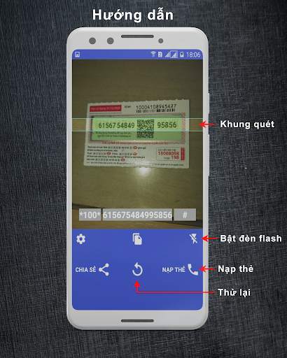 Nạp Card Bằng Camera screenshot 2