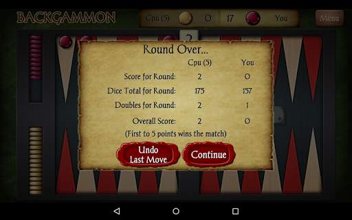 Backgammon screenshot 15