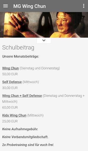 Wing Chun Kampfkunstschule screenshot 6