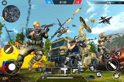 FPS Commando Shooting Strike screenshot 4