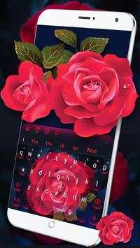 Red Rose Keyboard Theme screenshot 3