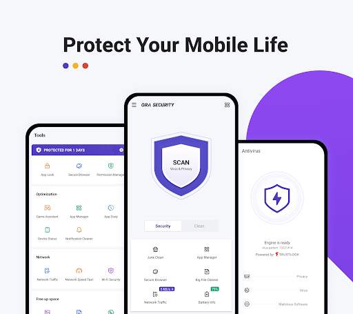 Ora Security: clean, antivirus screenshot 1
