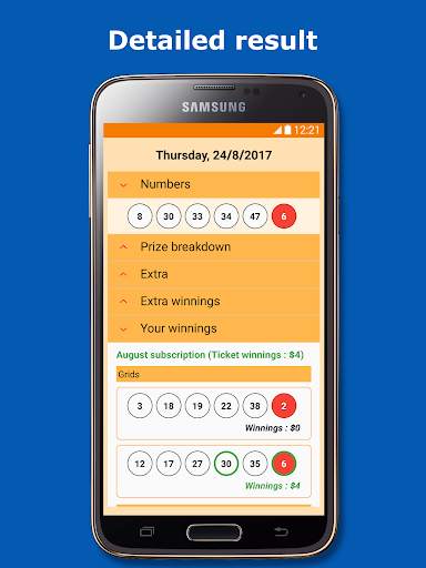 Results for Daily Grand Canada screenshot 2