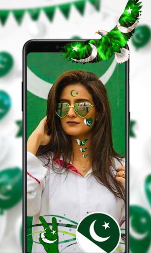14 August Face Stickers PakFlag Stickers 2019 screenshot 3