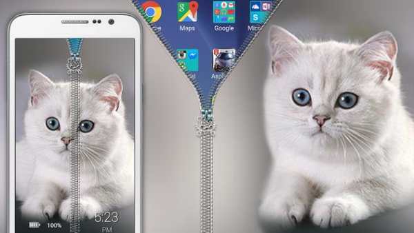 Kitty Zipper Lock screenshot 1