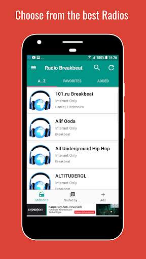 Breakbeat Music Live Radio Stations screenshot 2