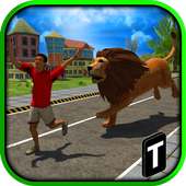 Angry Lion Attack 3D