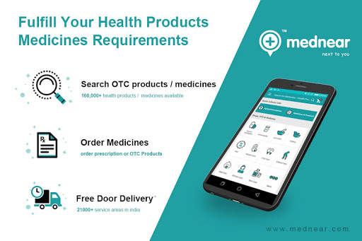 MedNear - Online Medicines APP screenshot 1