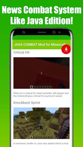 JAVA COMBAT Mod for Minecraft screenshot 3