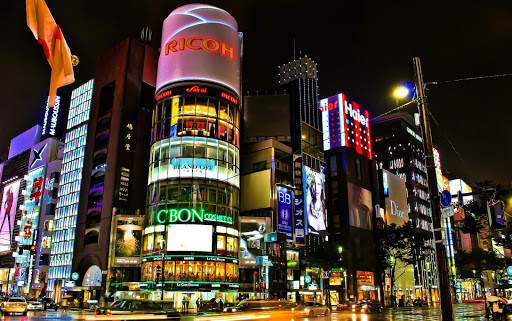 Night City Live Wallpaper (backgrounds & themes) screenshot 7