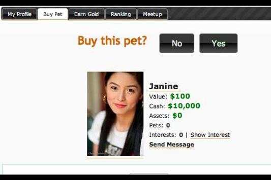 My Pets on Facebook screenshot 2