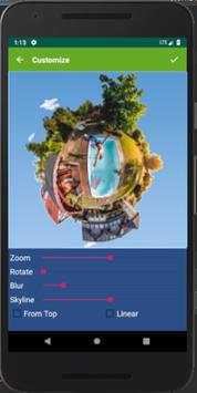 Tiny Planet Free App screenshot 3